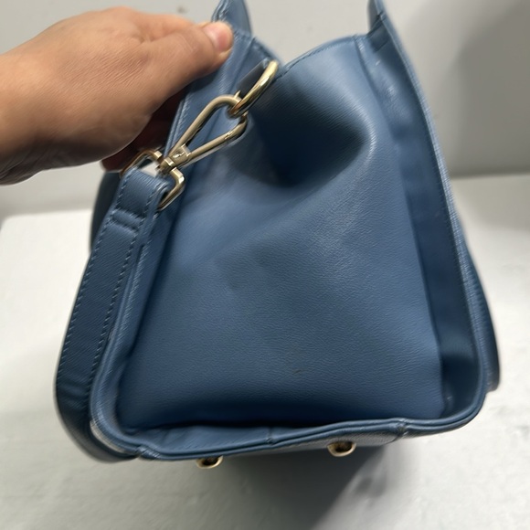 Gertchen Christine leather blue top handle cross body bag - Picture 3 of 11